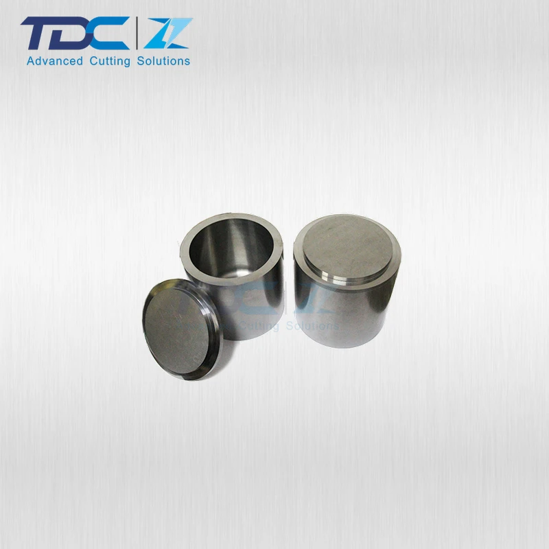 100ml polished tungsten carbide Lab planetary ball mill grinding jar cup bowl