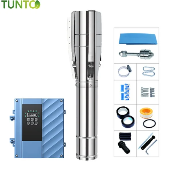 4KW 5.5KW 7.5KW 10KW AC 380/DC 540 High Pressure Irrigation Kit VSD Solar Pumping High Pressure AC Solar Water Pump