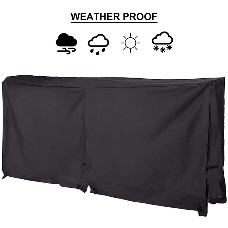 Открытый Heavy Duty прочный водостойкий дровяная крышка шкафа