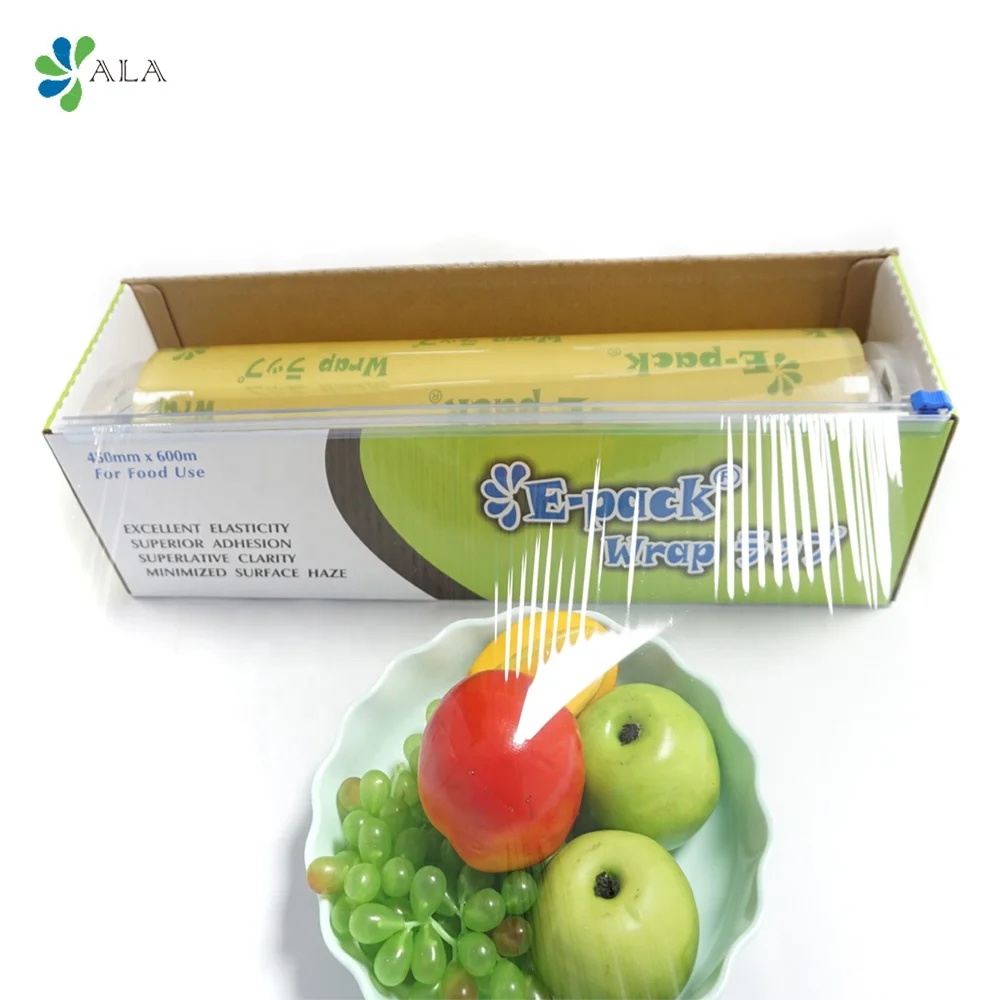 
fresh wrap packaging pe cling film food wrap factory 