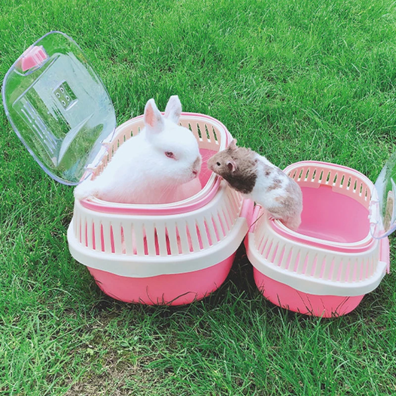wholesale Plastic Outdoors Pet Hamster Cat Rabbit Cage Portable for small animal