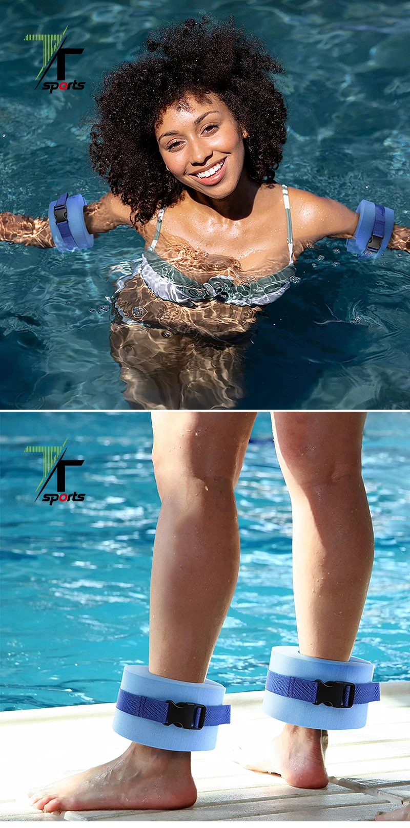 New Eco-friendly Waterproof EVA Aquatic Cuffs For Swimming Learne