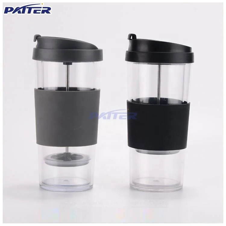 Large Colorful Disposable Plastic Cups with Charcoal Purifier Water Bottle Filter