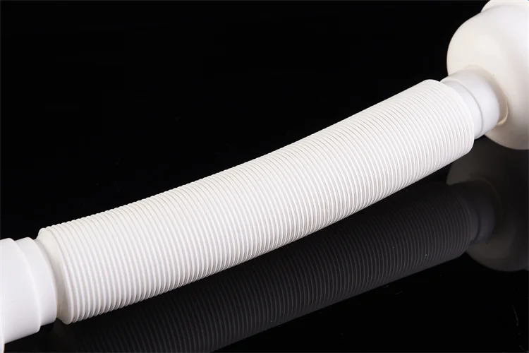 Pvc Flexible Bathroom Sink Wash Accessory Basin Drainer Waste Sewer Pipe