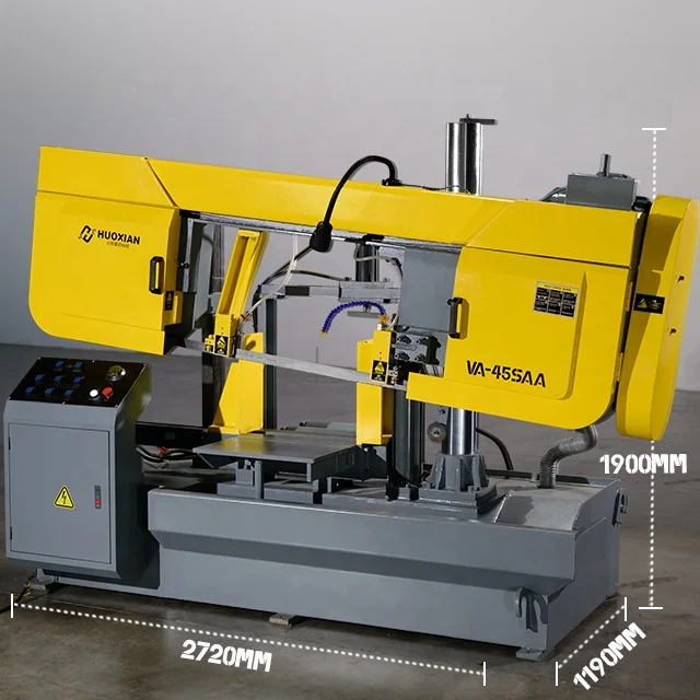 Big Band Sawing Machine Special Cutting Die Steel Bunding Material Semi Automatic Band Saw Machine