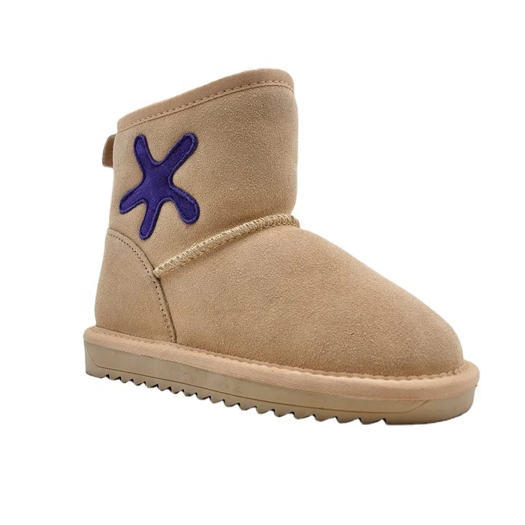 Модная обувь из натуральной кожи на заказ, детские ботинки, детская обувь для маленьких девочек, водонепроницаемые детские зимние ботинки