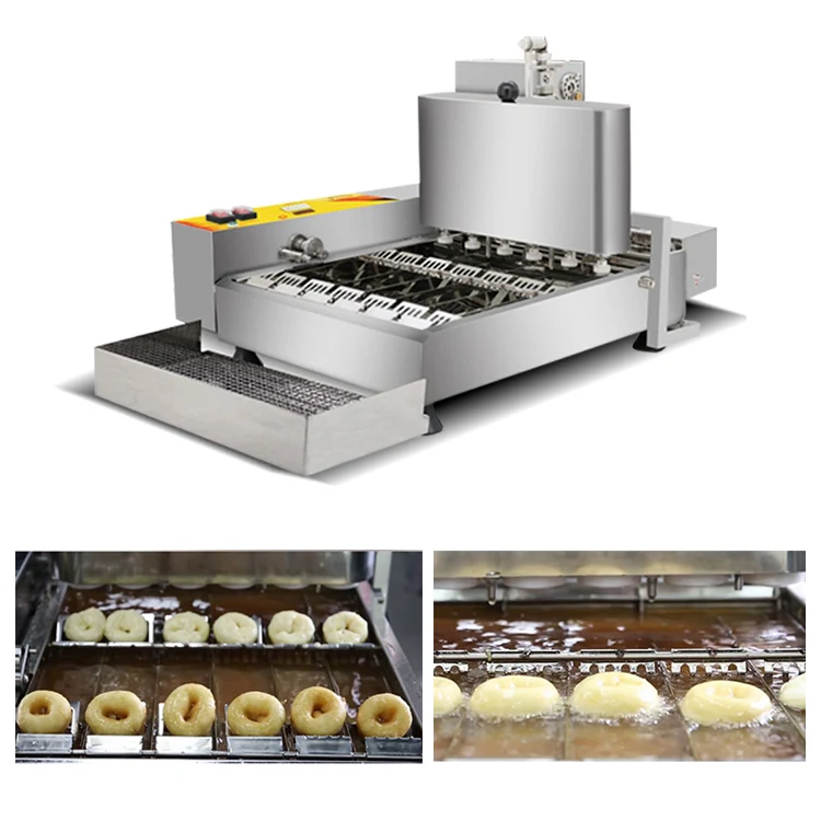 Коммерческий полностью автоматический Электрический газовый mochi maquina para de hacer mini donas Пончик машина для наполнения фритюрницы