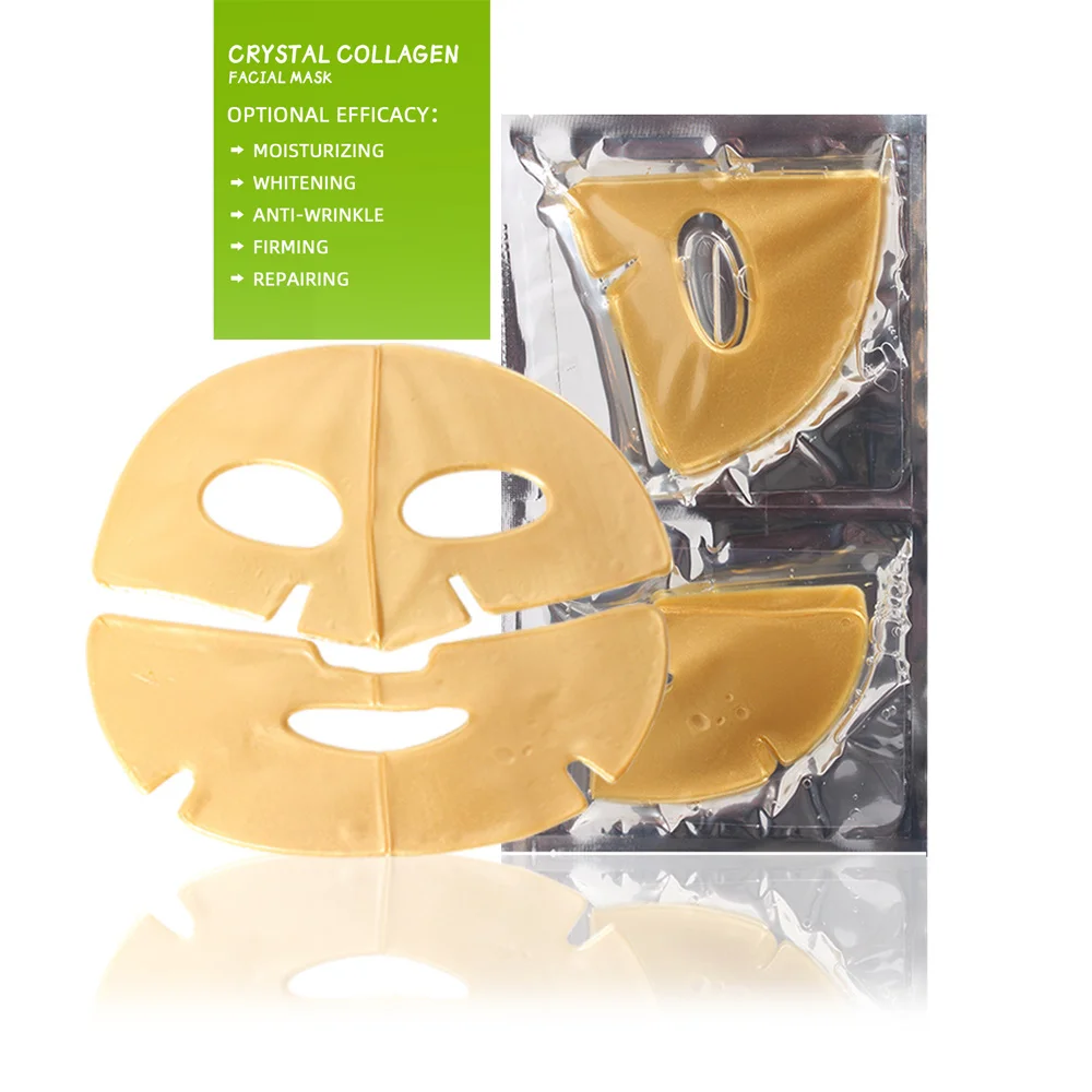 Hydrocollid Patch Korea Beauty Gold Bio Collagen Facial Mask Korean Gold Sheet Face 24K Gold Moisturizing Mask