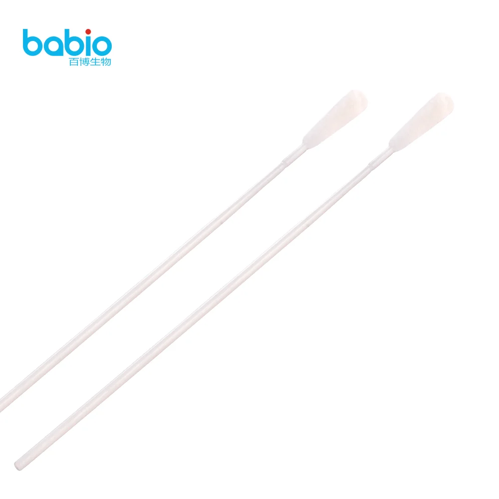 disposable medical comsumables sample specimen collection sterile swabs with container