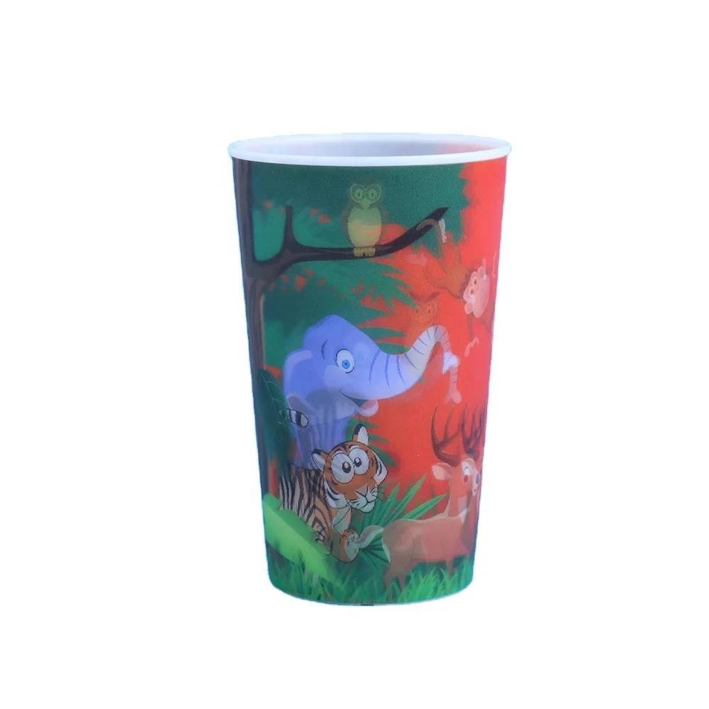 Custom Logo Eco-Friendly Excellent Quality Custom 3d Lenticular PP Cup Tea Cups