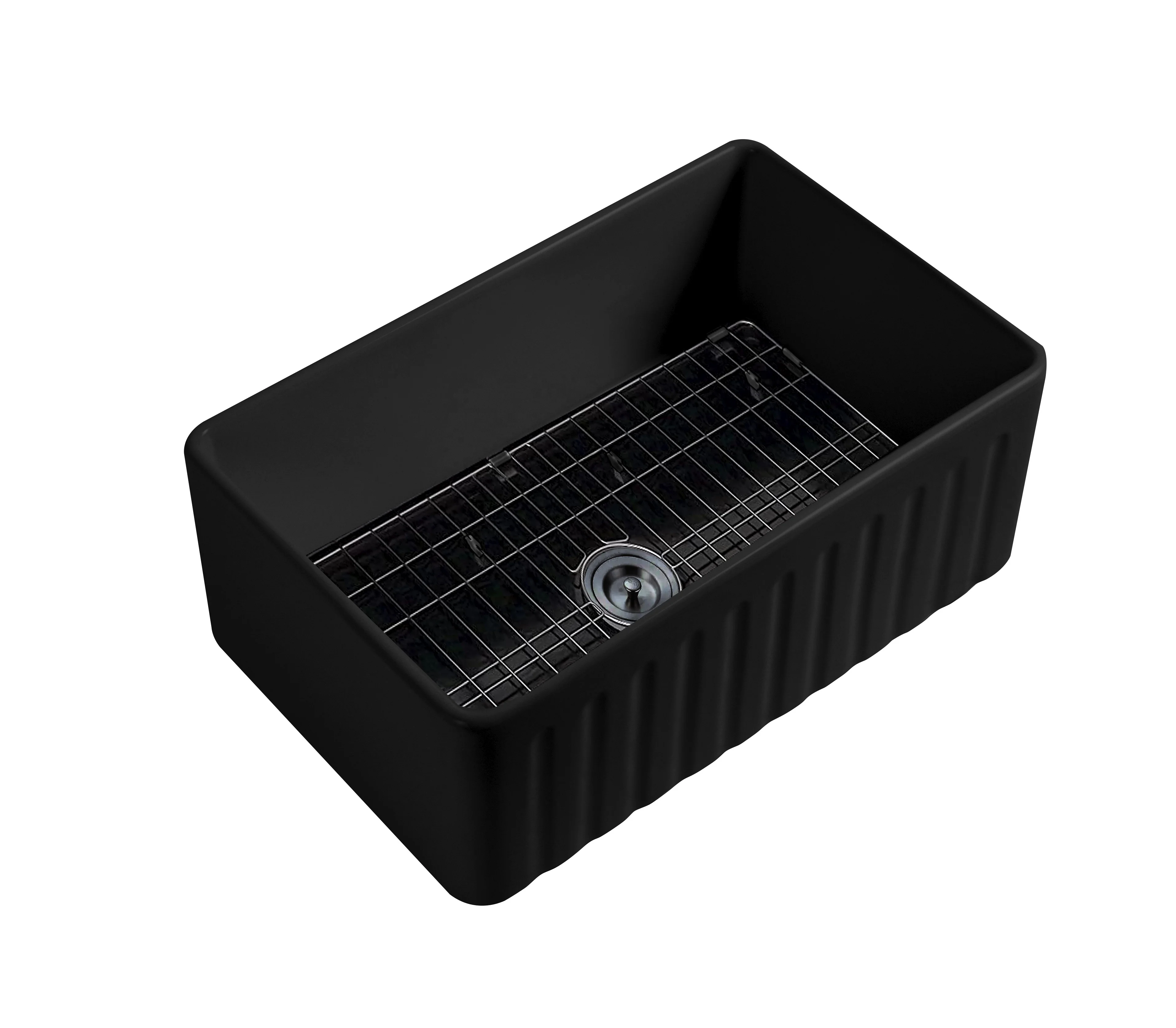 High Quality Low Price Modern White Restaurant Sinks Ceramic Apron Farmhouse Kitchen Sink