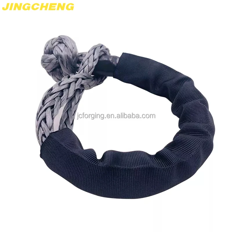 Soft Shackle Recovery Rope Hot Sale Breaking Strength Winch Snatch Block Towing Ring Used For Trailer