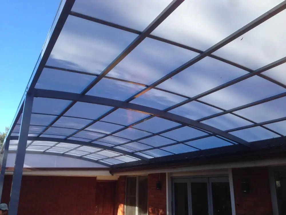 High quality polycarbonate transparent roof