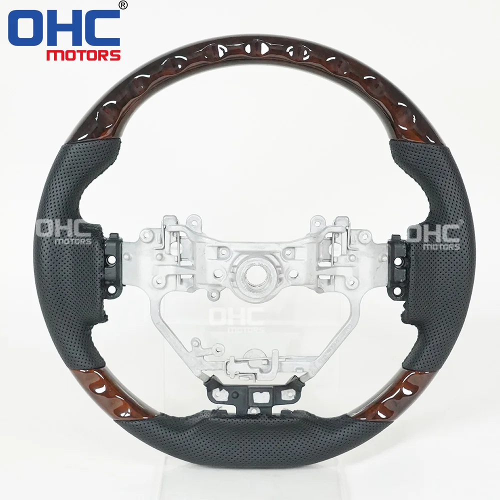 Wood Steering Wheel for Lexus IS 250 350 300 Wooden Grain Steering Wheel OHC MOTORS