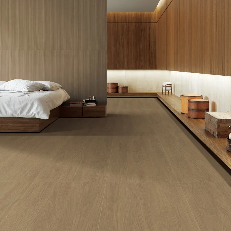 best price wooden grain flooring look ceramic tile outdoor wood polished tile deck for indoor wall floor