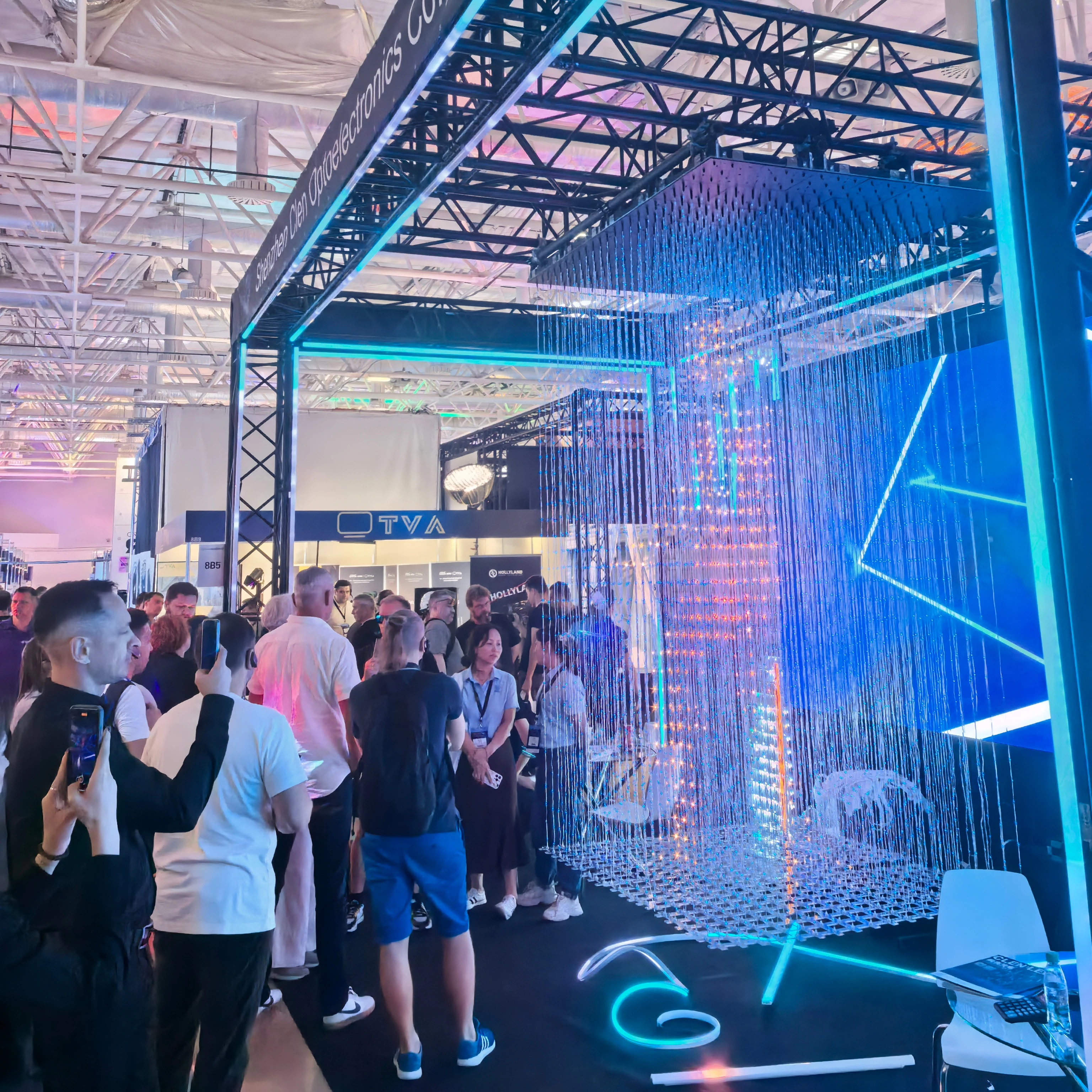 3D led Matrix rgb lights pixel lighting for 3D interactive effect for stage light show party nightclub events