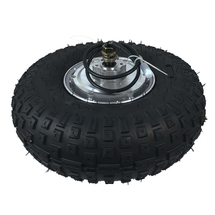 145/70-6 off road tire brushless dc 14.5 inch high torque hub motor