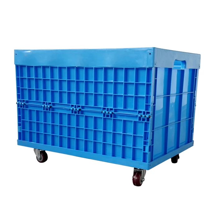 Составной пластиковый складной контейнер большой вместимости для транспортировки переработки поддонов
