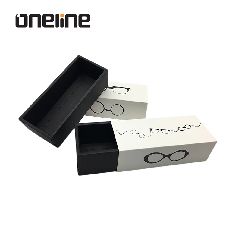 Drawer Type Fashionable Eyeglasses Box Sunglasses Paper Case Eyeglasses Box For Sunglasses