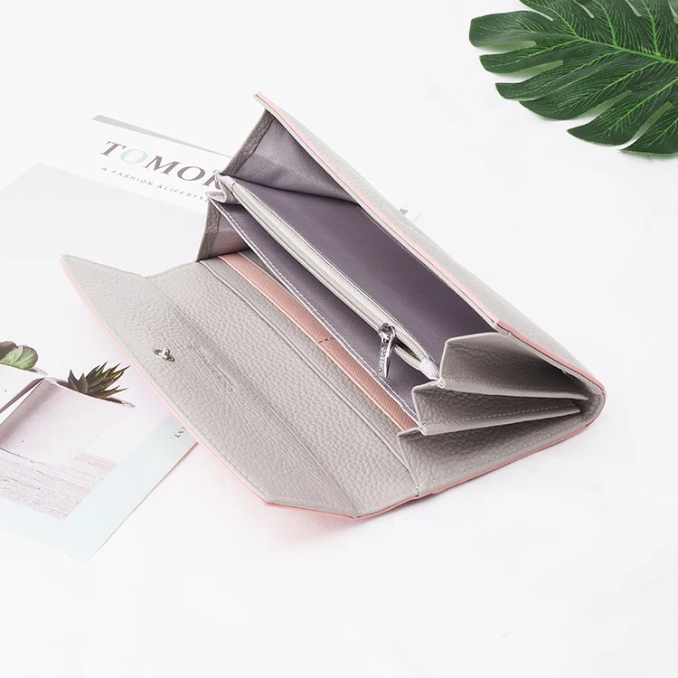 Low price ladies pars hand ladies wallet multi long compartments cheap ladies wallets