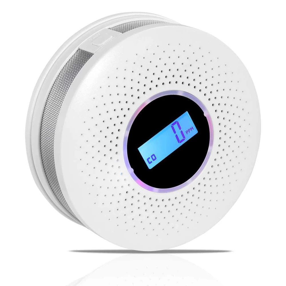 Hot Selling Replaceable 3 AA Battery Smoke alert smoke detector and carbon monoxide fire alarm Sensor smoke detector