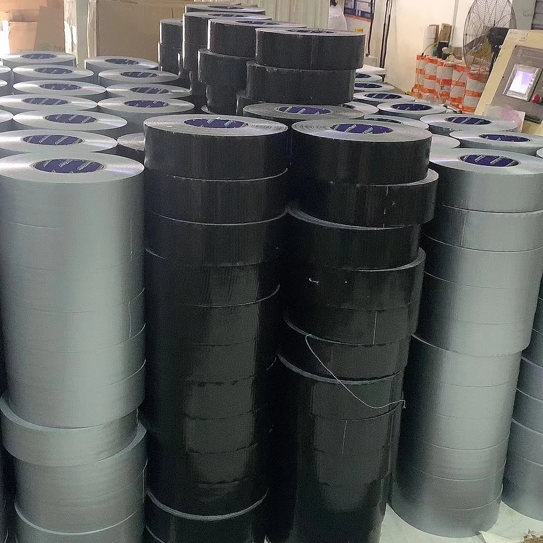 Heavy duty BULK HARDWARE Duct Cloth Gaffer Tape Black 50m 50mm Cloth Waterproof Adhesive Tape