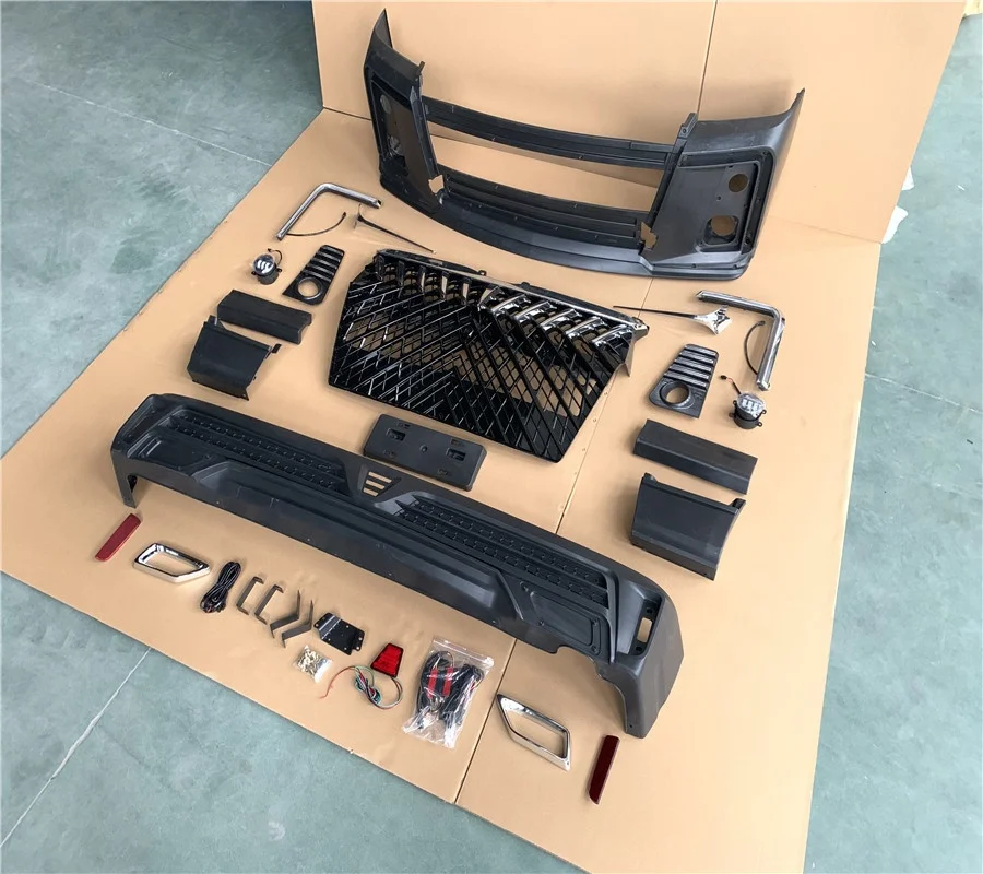 Car Accessories Front Rear Bumper Facelift Wide Conversion Body Kit for Toyota Hiace 2005 2012-2018