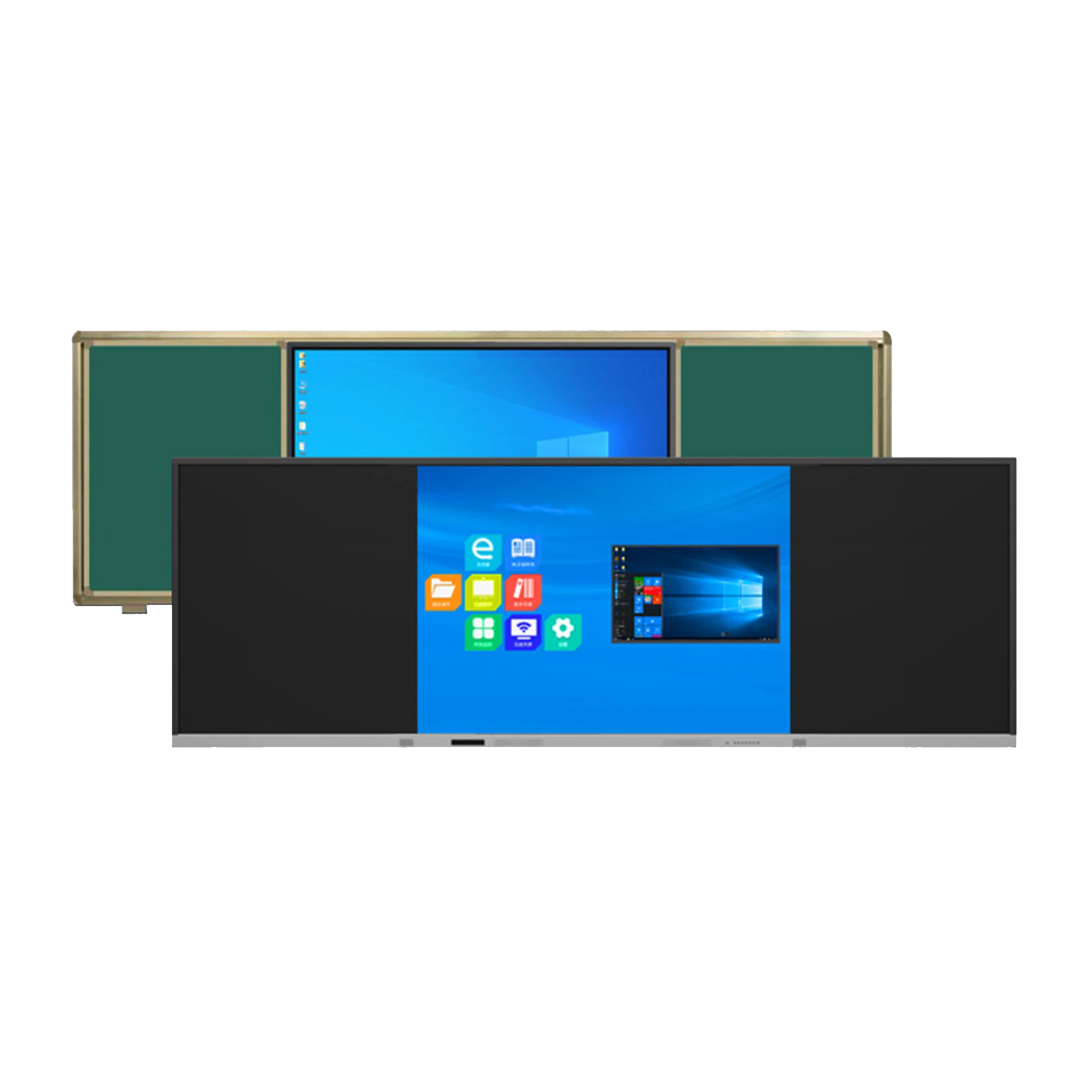 Super thin Touch Screen All-in-One Machine Wired Lan Windows Hanging LCD HD Infrared Touch Interactive For Kids