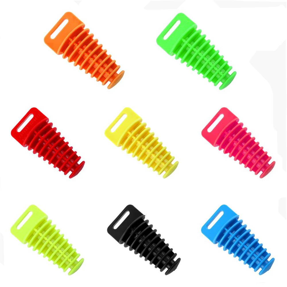 Functional Safety Design Exhaust Plug Off-road Classical Modified Motorcycle Rider Parts