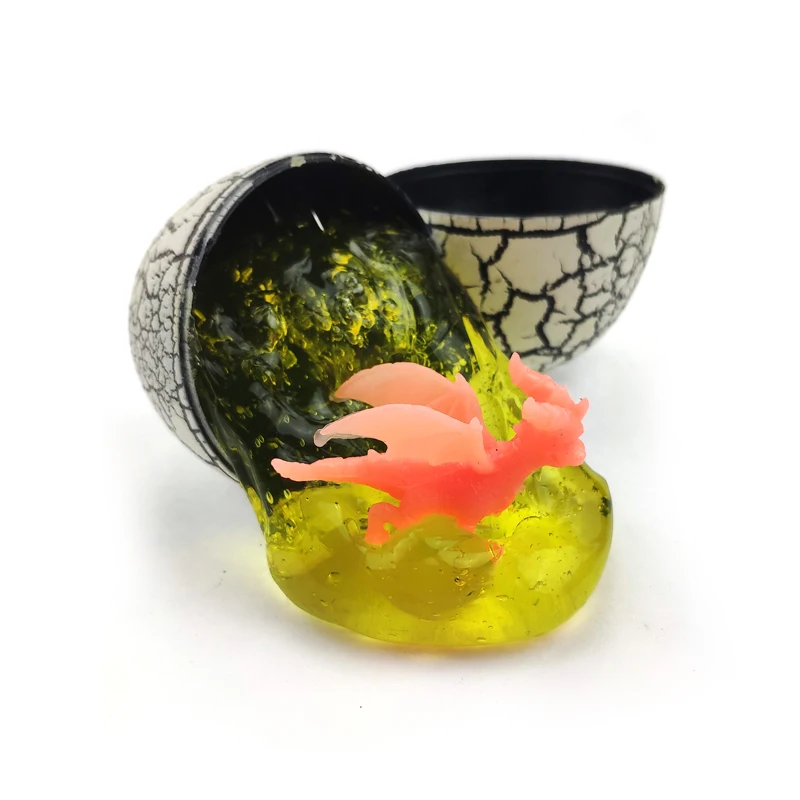 Clay Slime Toys Kids Slime CHildren Toy Slime Kit Kids Diy Polymer Dinosaur Eggs With Dinosaur Toys Clay Diy