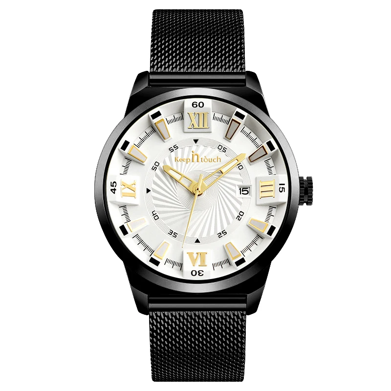 Wholesale Luxury Quartz Watches Daily Waterproof  Fashion Wrist Watches for Men