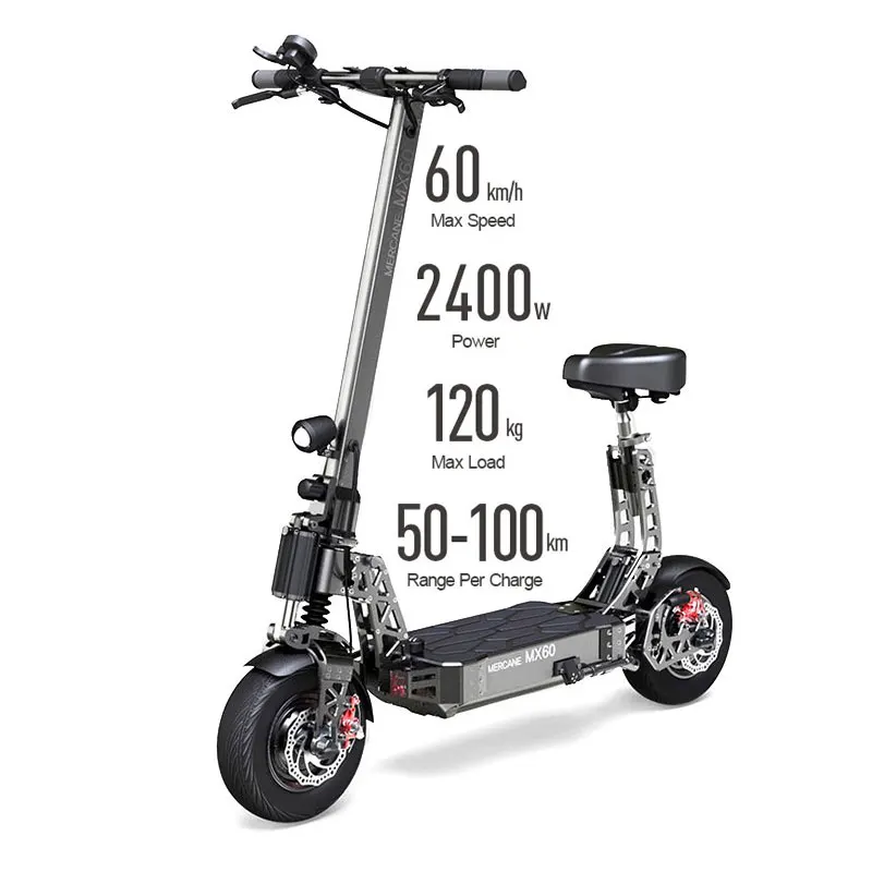 Mankeel X8 4000W Fat Tyre Two Wheel Elektric Scooter 60V Wholesale Off-Road Eletrica Scooter