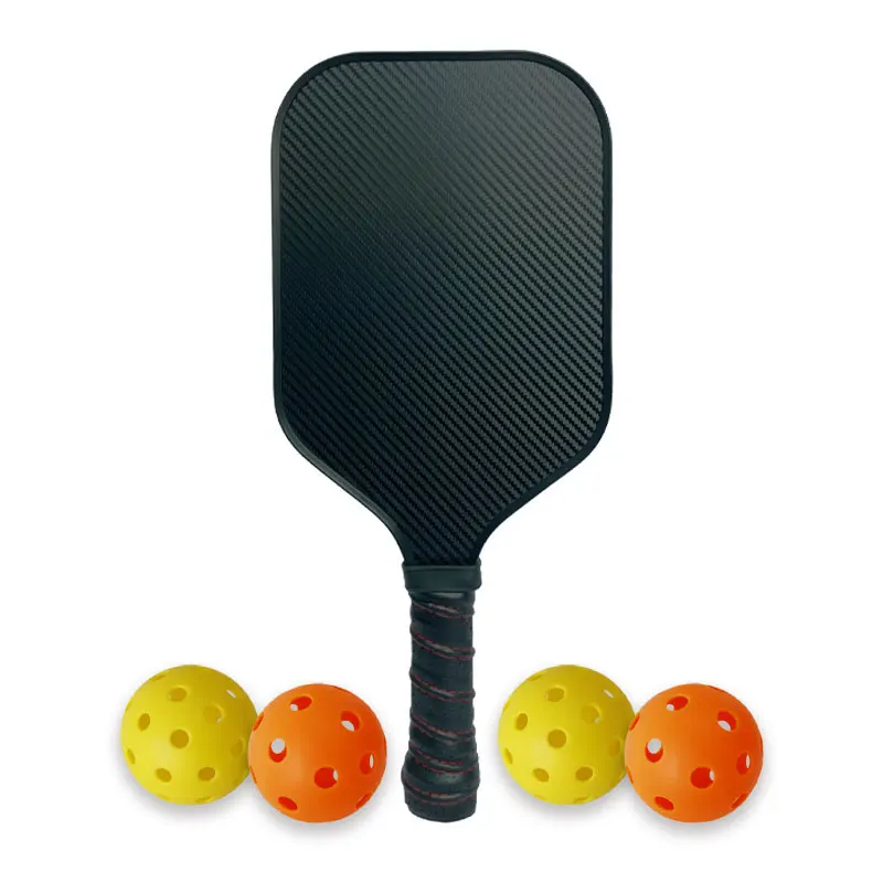 Newdaysport pickle ball paddle New Product 3K Texture Raw T700 Carbon Fiber Pickleball Paddle With 16 mm