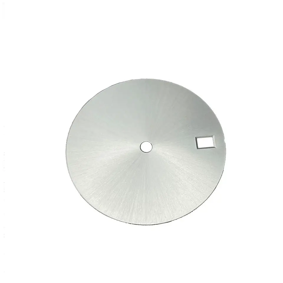 Fit NH35 NH36 NH38 Movement 28.5mm Watch Dial Custom Logo Blank for Parts Customized Stamping Processing