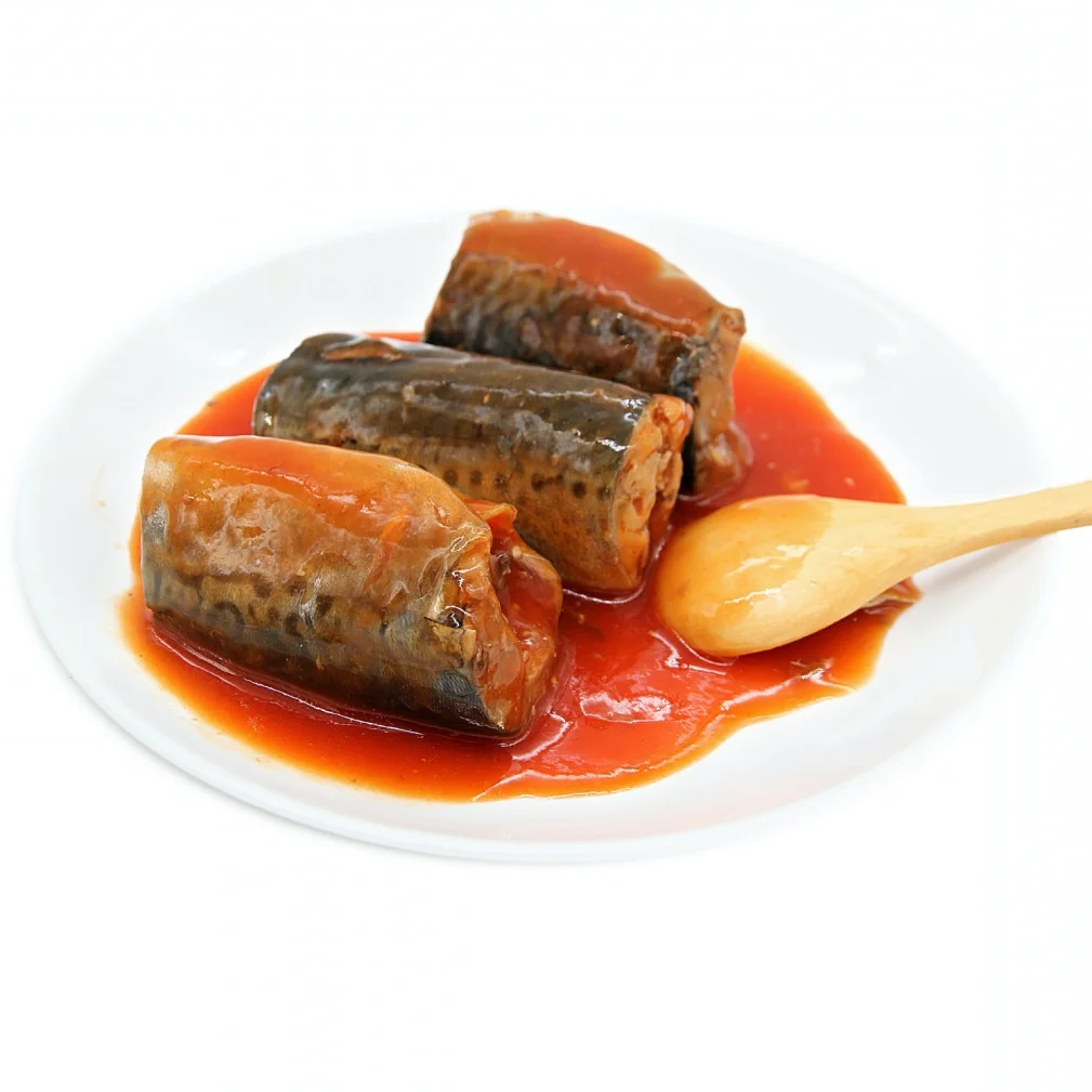 Top Quality Manufacture Canned Food Supplier Seafood Canned Sardine in Tomato Sauce