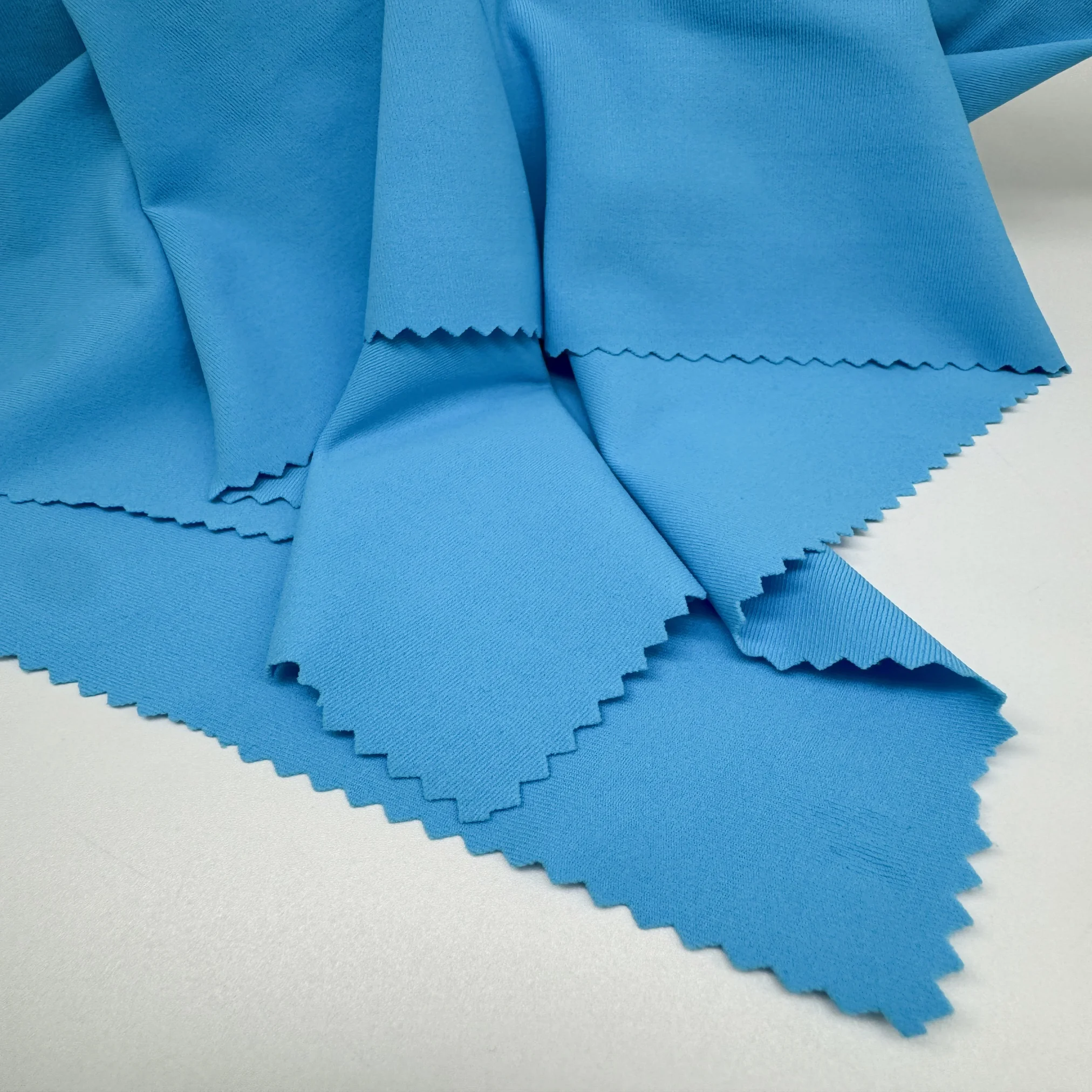 Wholesale Heavyweight 200gsm Nylon Spandex Jacquard Fabric Textured Rib Knit Stripe  Fabric