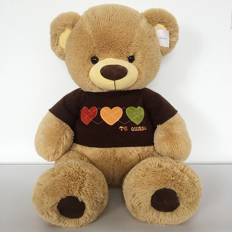 Super Soft  Stuffed Animals Build a Plush Bear Brown White Bears Gifts Bulk for Retail