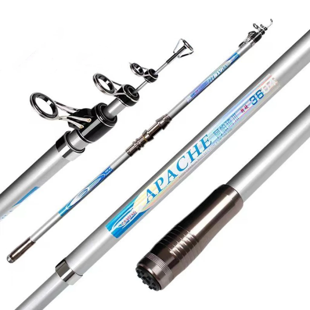 Slow Jigging Light Weigh Surf Sea Outdoor Hard Fishing  Rod Blank Surf Long   Solid Fiberglass  High Wire