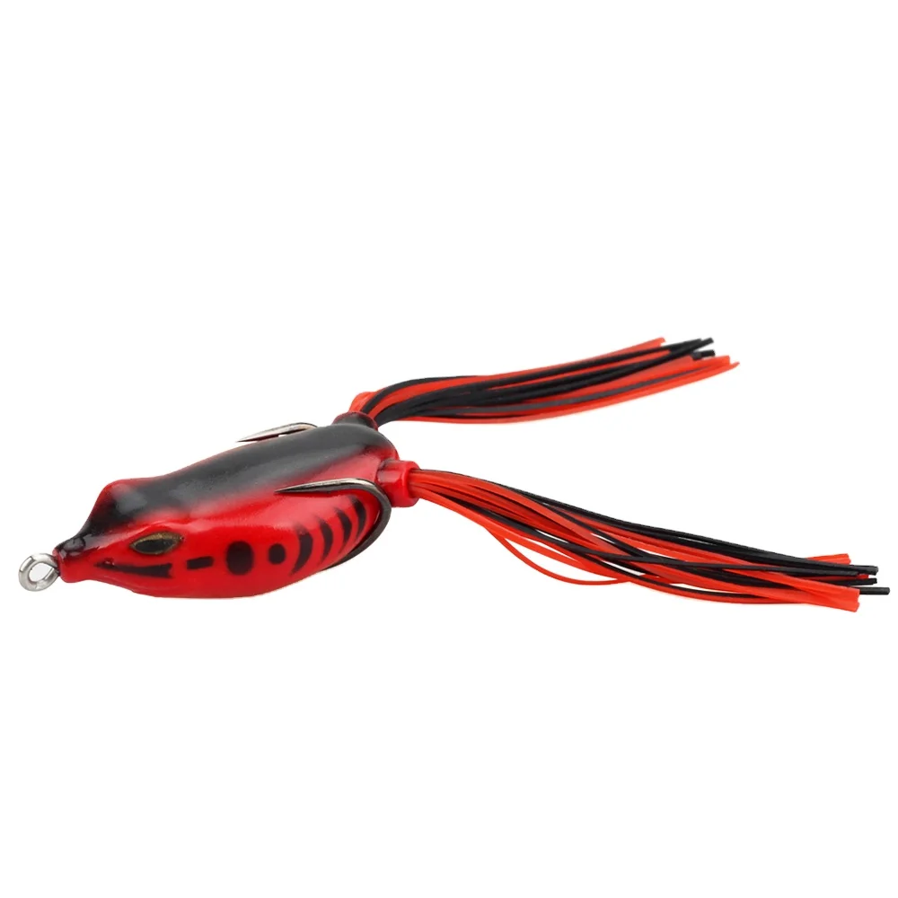High Quality Kopper Live Target Frog Lure 50mm/6g Topwater Simulation Frog Snakehead Lure Fishing Lure Soft Bass Bait