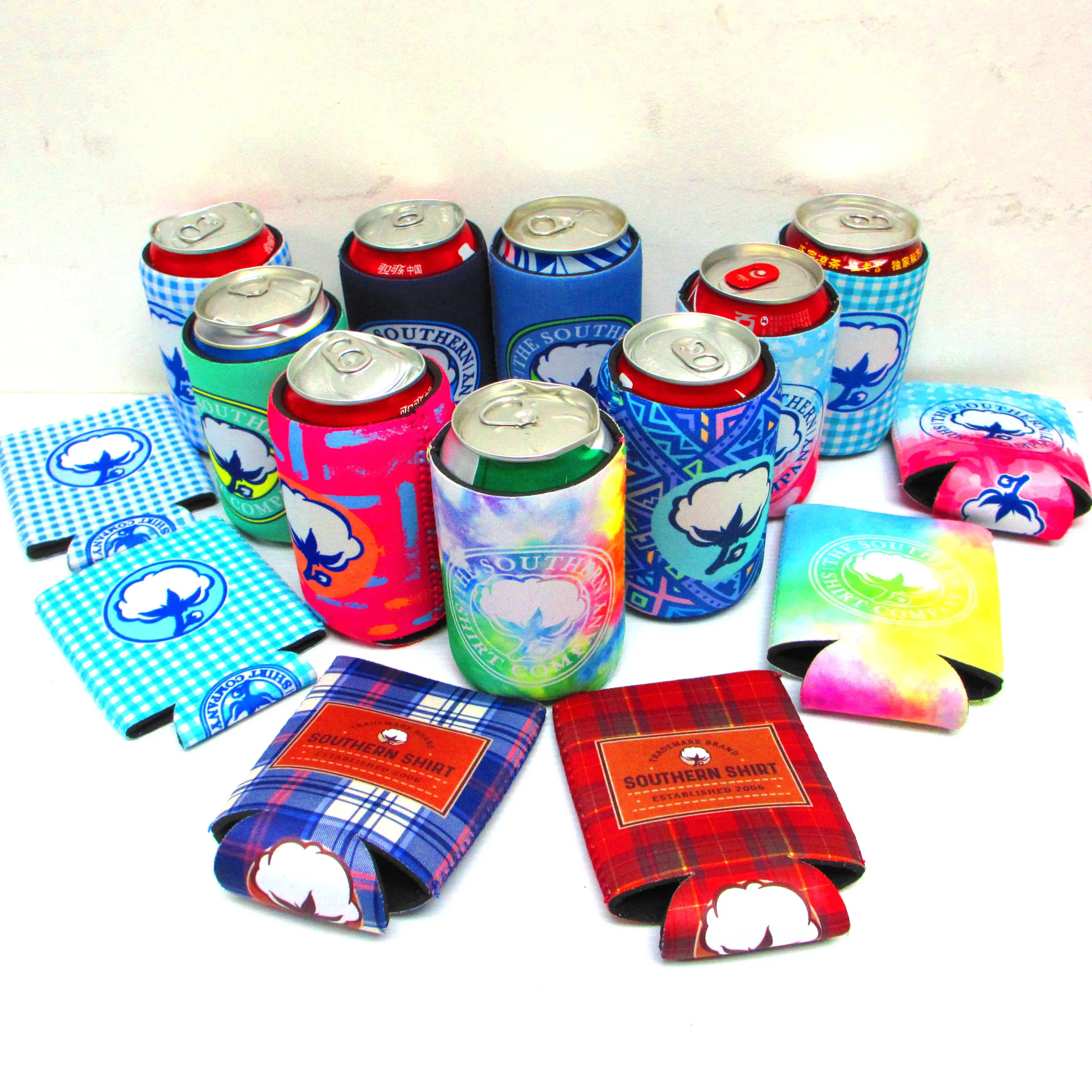 Full color printing can cooler