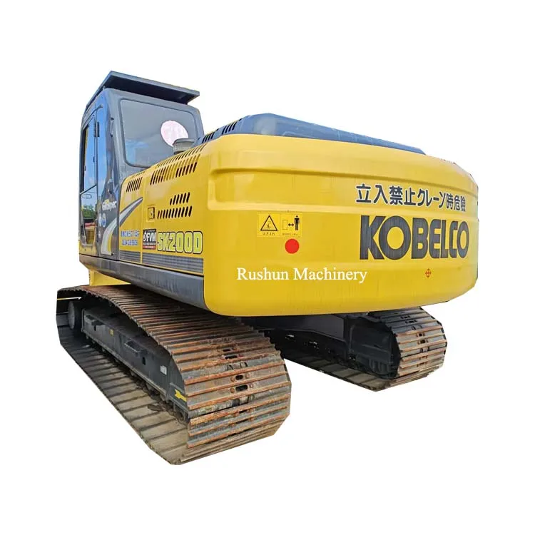 Used Original Lower Working Hours SK200 Good condition New Design Hot Sale Kobelco Used Excavator