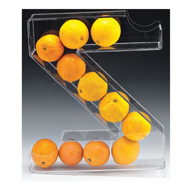 Clear Acrylic Z Shaped Fruit Dispenser