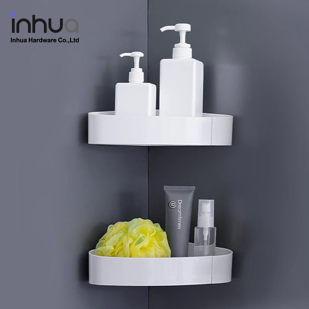 Factory Direct Sale Toilet Paper Holder Wholesale Bathroom Simple Corner Drain Rack