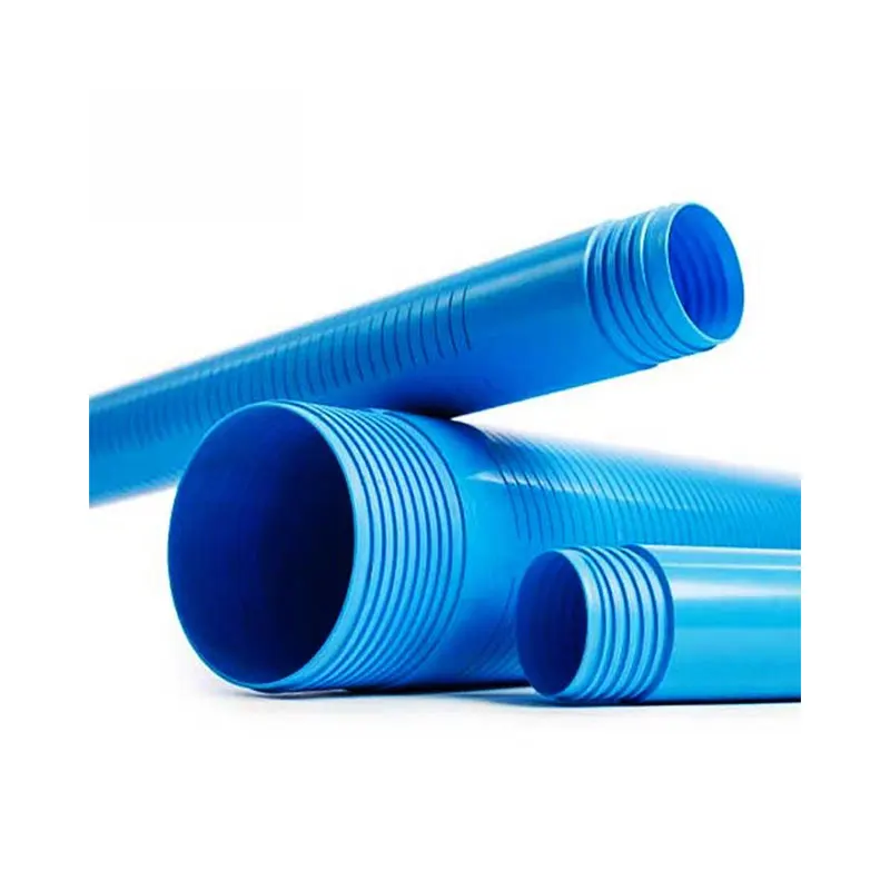 Customization thermal heat U-PVC Plastic UPVC Water Well drilling Slotting Screen Pipe Pvc Casing Pipes for water drilling