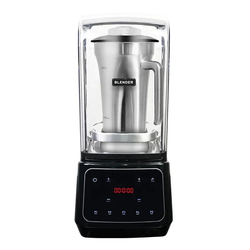 Hot Selling Commercial Food Processors Manual Control Heavy Duty Blenders And Juicers With Sound Enclosure