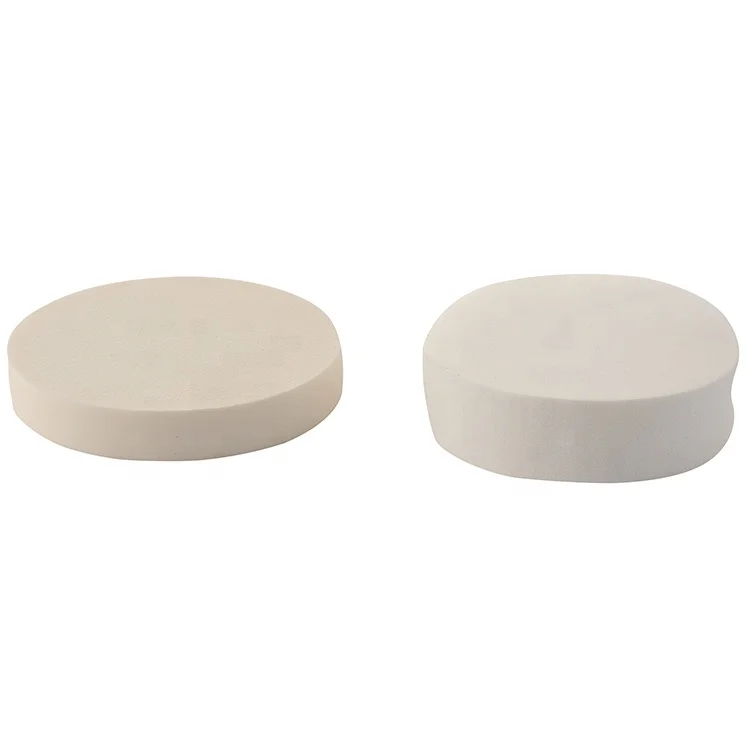 Professional Latex Free Face Makeup Cream Round Cosmetic Powder Puffs