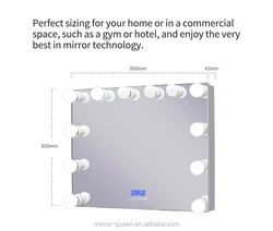 Free Sample2019 the Newest ABS Plastic express specific bluetooth speaker bathroom wall mounted mirror with 3 colors temperature