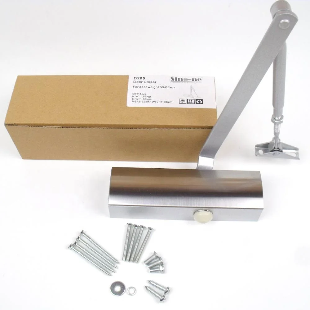 U L door closer With back check function