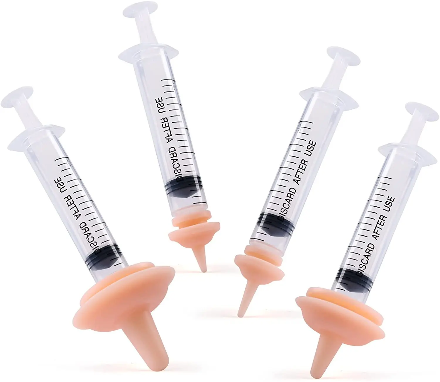 Pet Feeding Nipple for baby Kitten, Puppy and Hamsters Silicone Feeding Pacifier for Pets two Different Sizes No Syringe