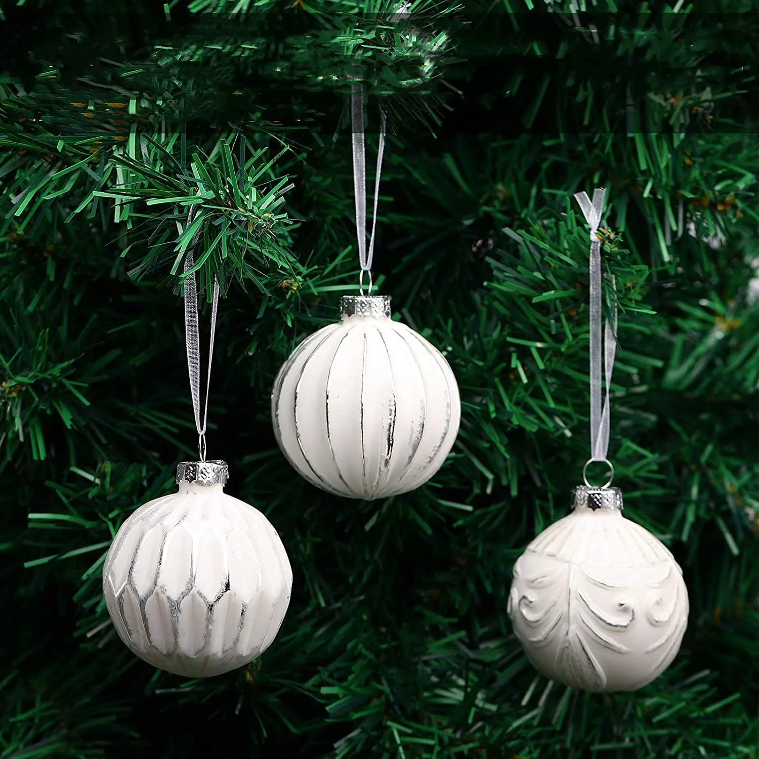 New Stained Glass Holiday Ball Home Decoration Items House Decoration Christmas Glass Ball